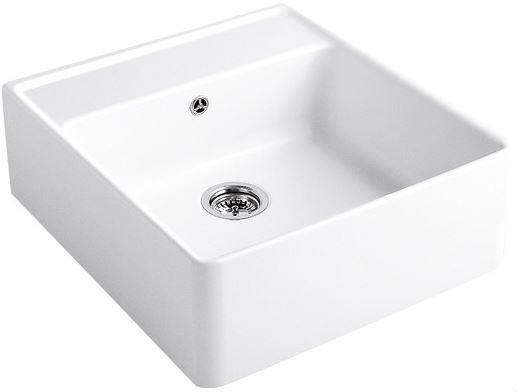 Villeroy & Boch Single 595 Weiße Keramik