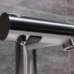 Jet Dryer AIRTAP 3in1 – Rund Gebürsteter Edelstahl 85 14165 11