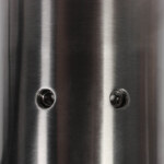 Jet Dryer AIRTAP 3in1 – Rund Gebürsteter Edelstahl 115 14165 41