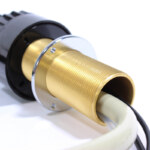 Jet Dryer AIRTAP 3in1 – Rund Gebürsteter Edelstahl 122 14165 48