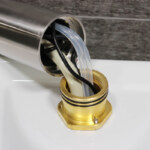 Jet Dryer AIRTAP 3in1 – Rund Gebürsteter Edelstahl 141 14165 67