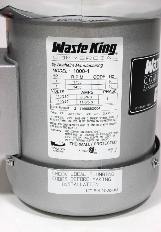 Waste King Commercial 1000 15 Waste King Commercial 1000 – Bild 15