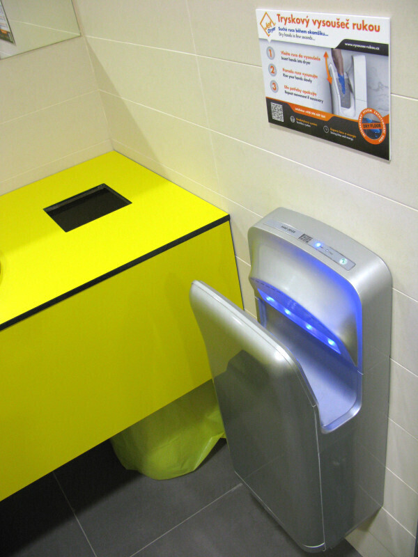 Jet Dryer CLASSIC Weiß – ABS-Kunststoff 13 Jet Dryer CLASSIC Weiß – ABS-Kunststoff – Bild 13