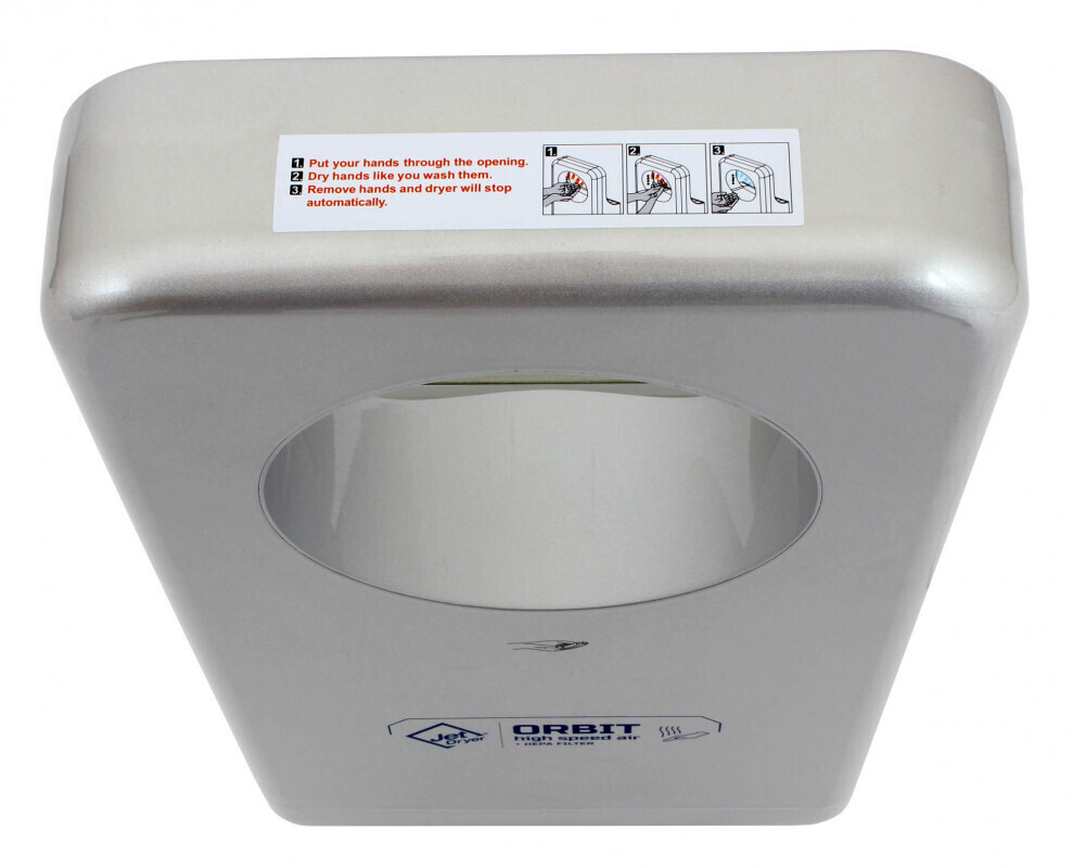 Jet Dryer ORBIT Silber – ABS-Kunststoff 35 Jet Dryer ORBIT Silber – ABS-Kunststoff – Bild 35