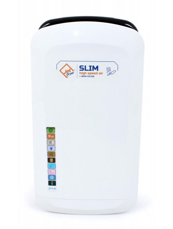 Jet Dryer SLIM Silber – ABS-Kunststoff 20 Jet Dryer SLIM Silber – ABS-Kunststoff – Bild 20