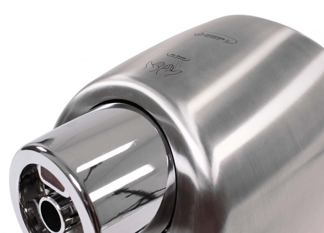 Jet Dryer BOOSTER Gebürsteter Edelstahl 6 Jet Dryer BOOSTER Gebürsteter Edelstahl – Bild 6