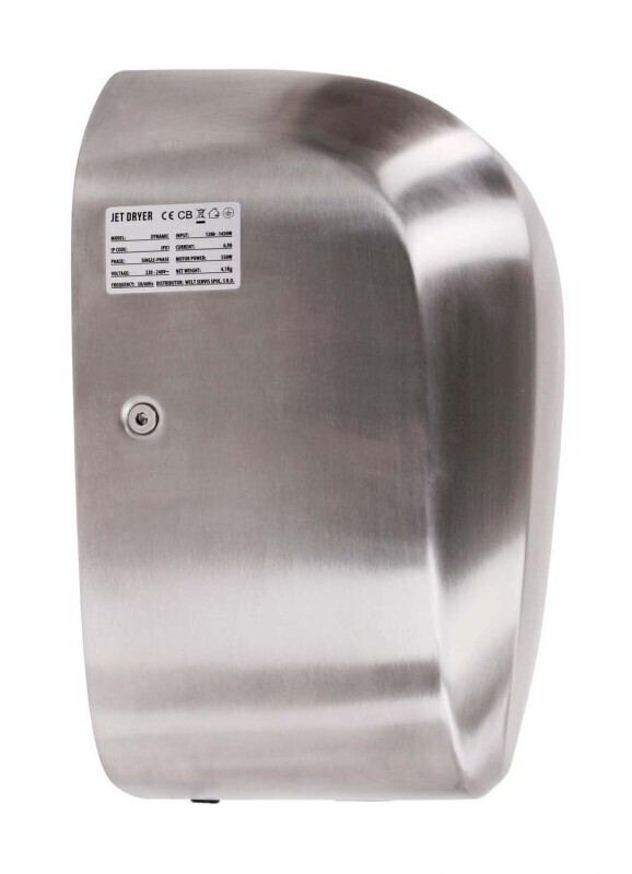 Jet Dryer DYNAMIC Gebürsteter Edelstahl 7 Jet Dryer DYNAMIC Gebürsteter Edelstahl – Bild 7