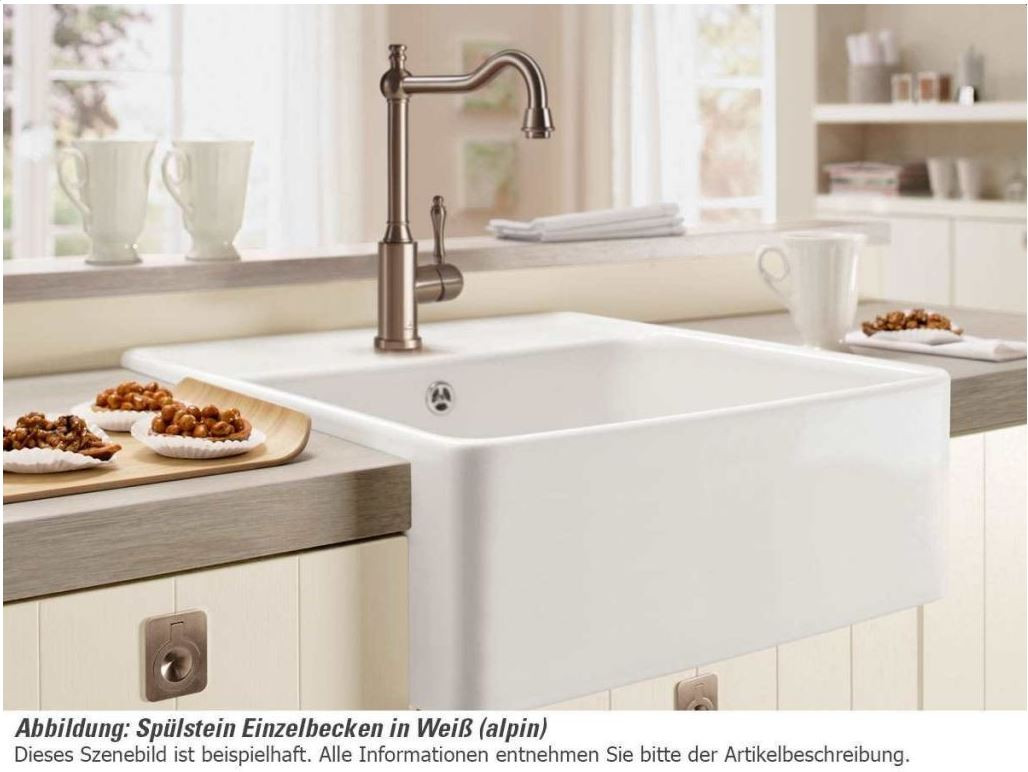 Villeroy & Boch Single 595 Weiße Keramik – Bild 5