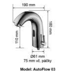Donner AutoFlow 03 Matt Schwarzes Metall 40 8039 15
