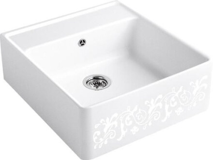 Villeroy & Boch Single 595 White Pearl Weiße Keramik Pearl