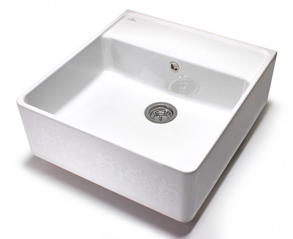 Villeroy & Boch Single 595 White Pearl Weiße Keramik Pearl 8 Villeroy & Boch Single 595 White Pearl Weiße Keramik Pearl – Bild 8