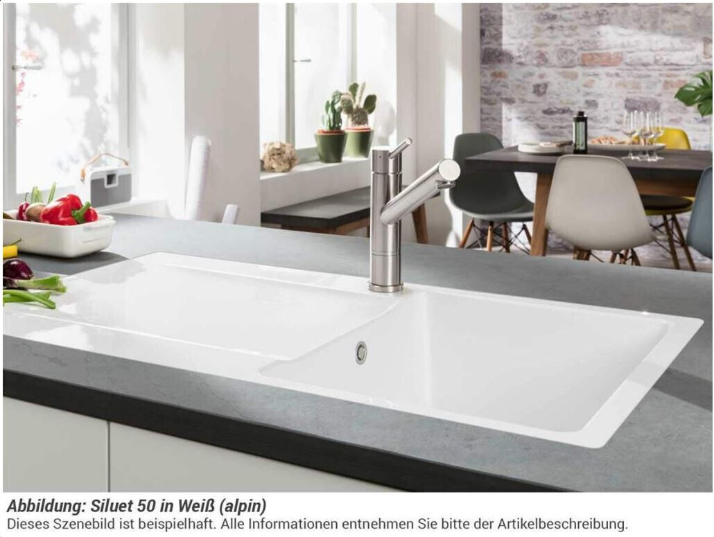 Villeroy & Boch Siluet 900.0 Weiße Keramik 2 Villeroy & Boch Siluet 900.0 Weiße Keramik – Bild 2