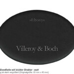 Villeroy & Boch Single 595 Matt Schwarz / Ebony 39 8499 17