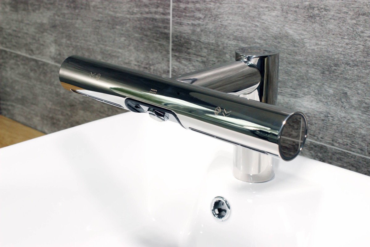 Jet Dryer AIRTAP Rund Gebürsteter Edelstahl – Bild 51