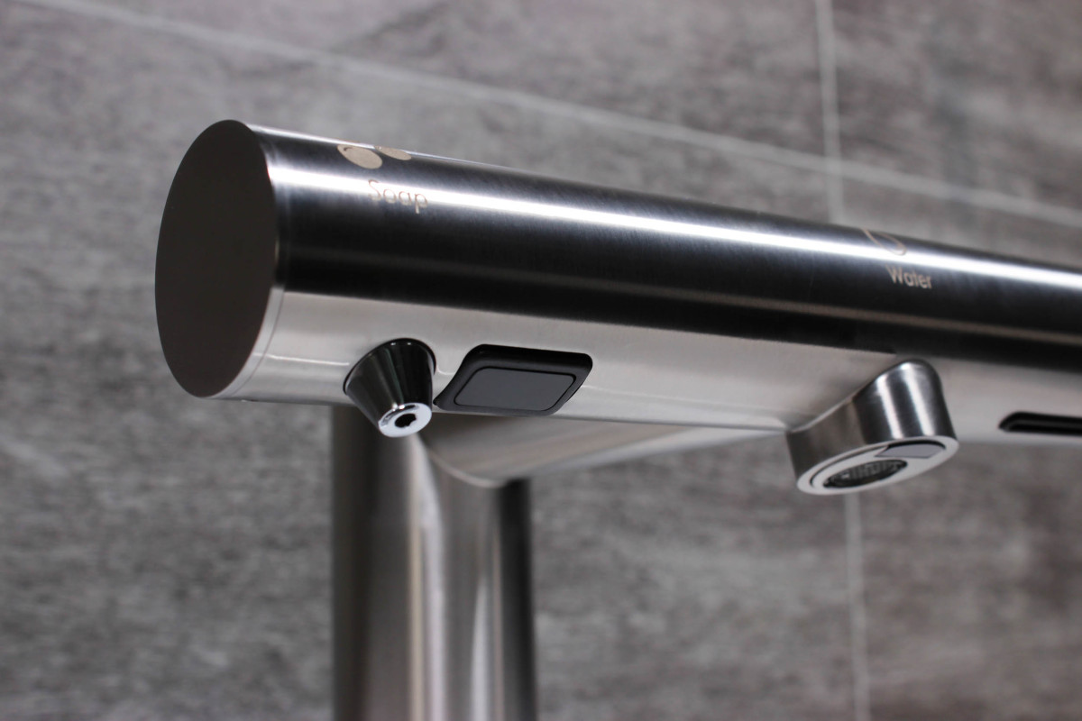 Jet Dryer AIRTAP 3in1 – Rund Gebürsteter Edelstahl – Bild 11