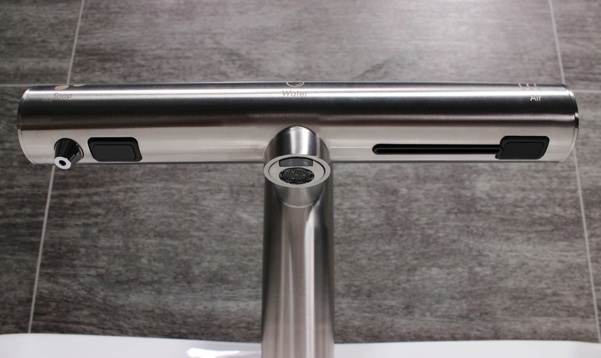 Jet Dryer AIRTAP 3in1 – Rund Gebürsteter Edelstahl – Bild 56