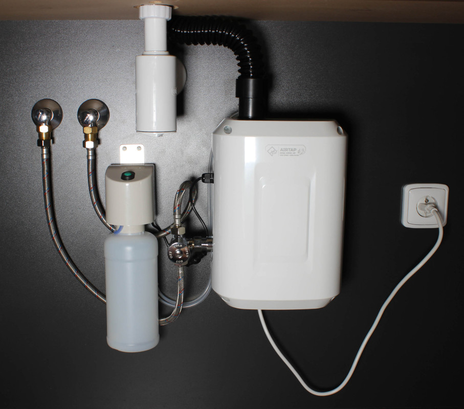 Jet Dryer AIRTAP 3in1 – Rund Gebürsteter Edelstahl – Bild 58