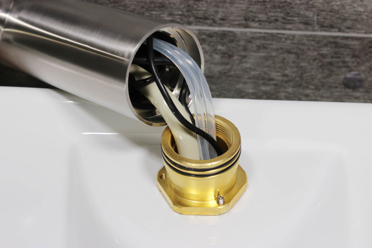Jet Dryer AIRTAP 3in1 – Rund Gebürsteter Edelstahl – Bild 67