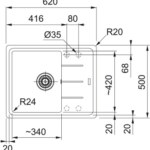 Franke BFG 611-62 18 22026 2