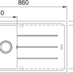 Franke BFG 611-86 18 22151 9