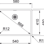 Franke BXX 210/110-54 Edelstahl – Bild 3