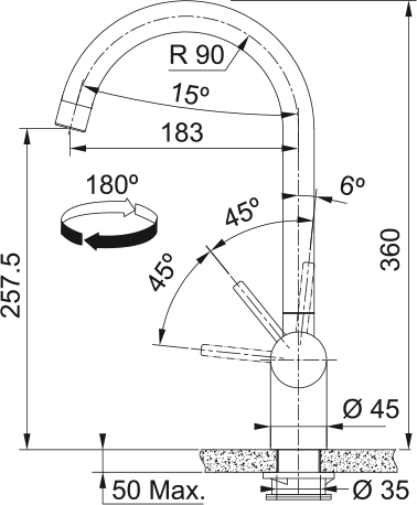 Franke FC 0046.501 ATLAS NEO Edelstahl – Bild 6
