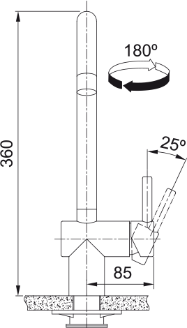 Franke FC 0046.501 ATLAS NEO Edelstahl – Bild 7