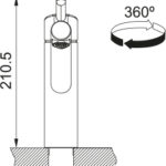 Franke FC 3054 ORBIT 16 22463 8