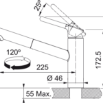 Franke FC 3055 ORBIT 16 22476 8