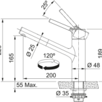Franke FC 6383.501 TAROS NEO Edelstahl 17 22655 9