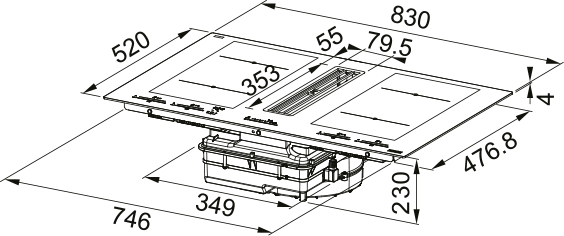 Franke FMA 8391 HI Schwarz 7 Franke FMA 8391 HI Schwarz – Bild 7