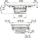 Franke FMA 8381 HI Schwarz 18 23621 8