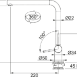 Franke FN 9311.031 NEPTUNE STYLE 9 24034 4
