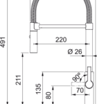 Franke FS 2845 MARIS SLIM SEMI PRO 22 24154 11