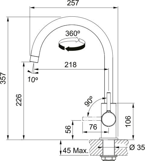 Franke FS 3228.031 LINA NEW 5 Franke FS 3228.031 LINA NEW – Bild 5