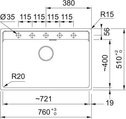 Franke MRG 610-72 RTL 7 Franke MRG 610-72 RTL – Bild 7