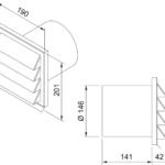 Franke Lamellengitter inkl. Rückstauklappe 3 25101 2