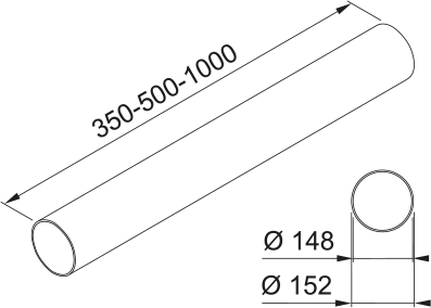Franke Rundrohr Ø 150 2 Franke Rundrohr Ø 150 – Bild 2