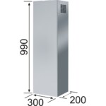 Franke Kaminverlängerung Edelstahl 3 25409 2