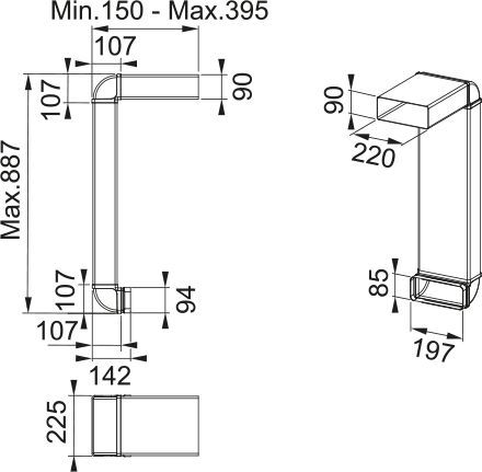 Franke Abluft-Set FMA 839, FMY 839, FSM 709 3 Franke Abluft-Set FMA 839, FMY 839, FSM 709 – Bild 3