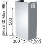 Franke Teleskopkaminverlängerung 8 25706 2
