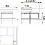 Franke Trolley Vario 60 5 25757 3
