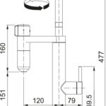 Franke Vital Tap – Ohne Brause 16 25923 8