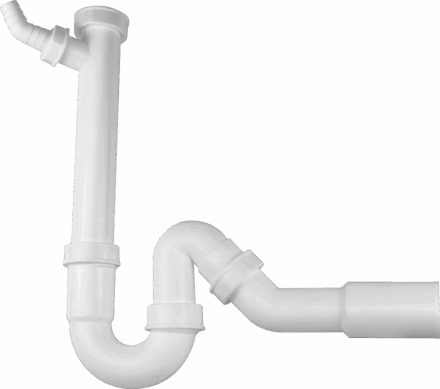 BLANCO Geruchsverschluss 1 1/2" mit verstellbarem Ablauf