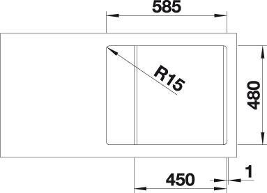BLANCO LEMIS 45 S-IF Mini 4 BLANCO LEMIS 45 S-IF Mini – Bild 4