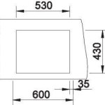 BLANCO CLARON 500-IF Dark Steel – Bild 5