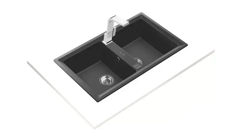TEKA Stone N 200 – Nero (Doppelspüle) 1 TEKA Stone N 200 – Nero (Doppelspüle)