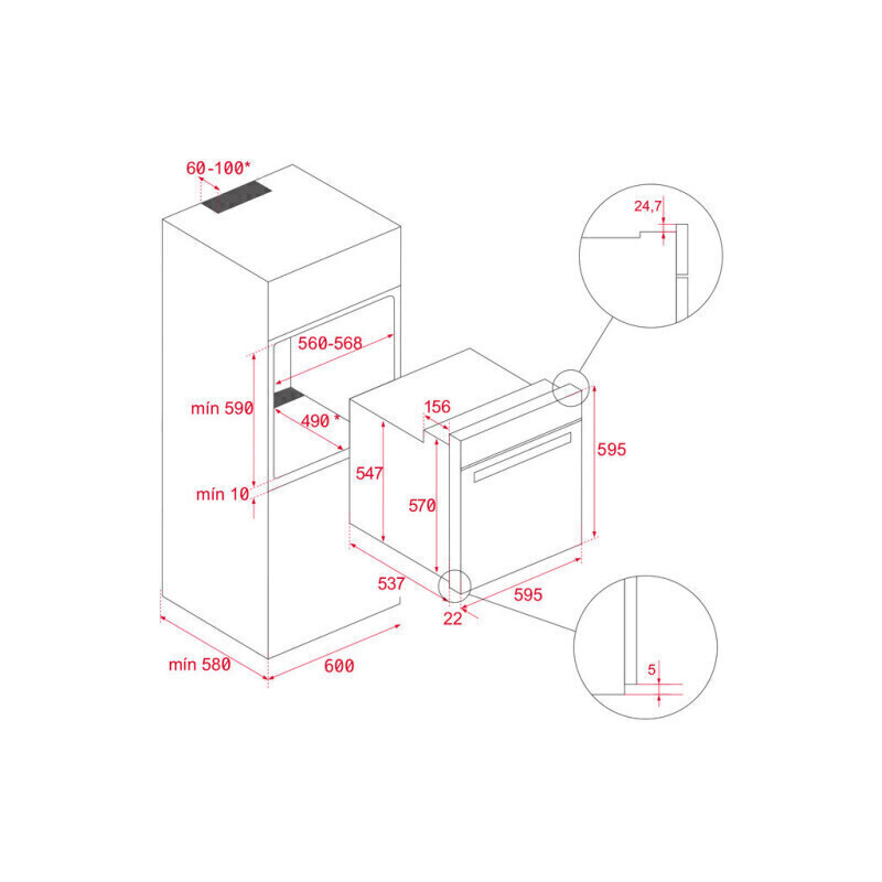 TEKA HLB 8415 BX STEAM BOX OVEN 8 TEKA HLB 8415 BX STEAM BOX OVEN – Bild 8