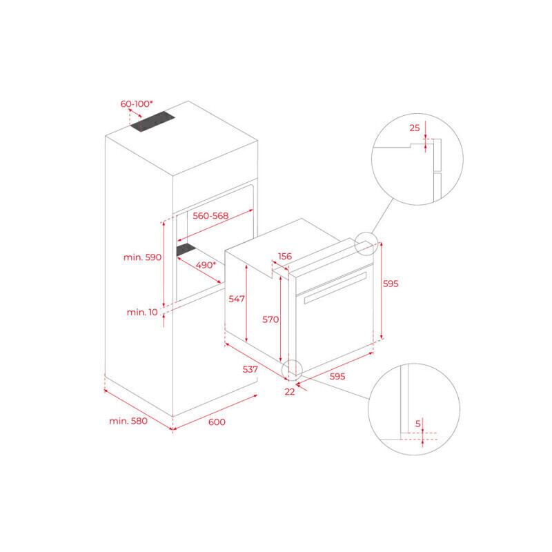 TEKA HLB 85-G1 P BM MAESTRO PIZZA 5 TEKA HLB 85-G1 P BM MAESTRO PIZZA – Bild 5