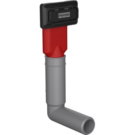 Franke Colorline Überlauf Schwarz Matt